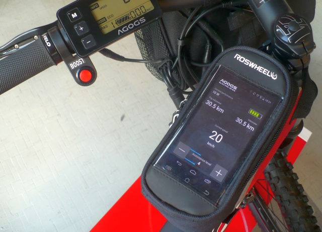 AGOGS Bike Control application